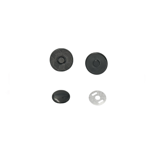 10x2mm Single Rivet Magnetic Snaps (50-sets)