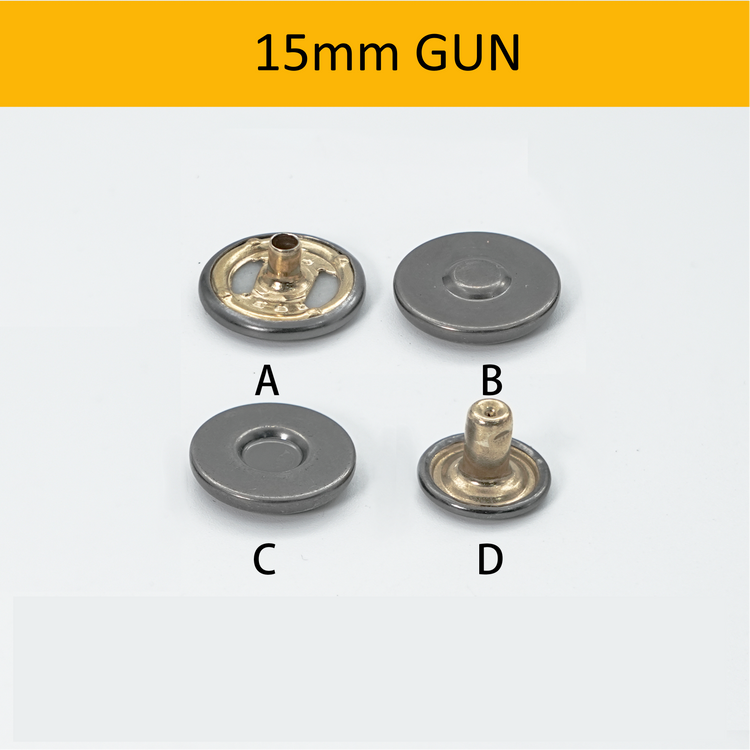 15mm Spring Magnetic Button (50SETS)