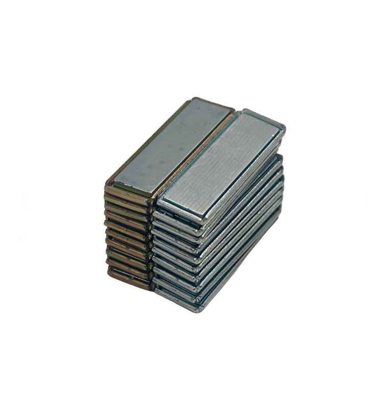 25SETS Invisible Sew Magnet Rectangular Shape Single Pole