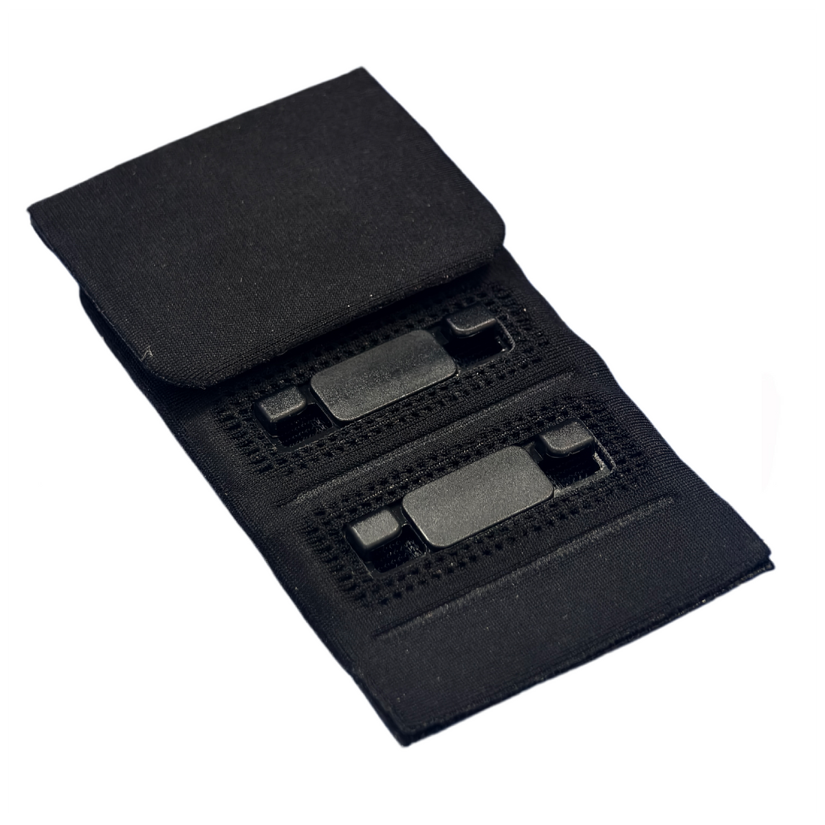 10pairs Skin‑friendly Fabric‑Encased Magnetic Front Clasp 1 Row 3 Hooks