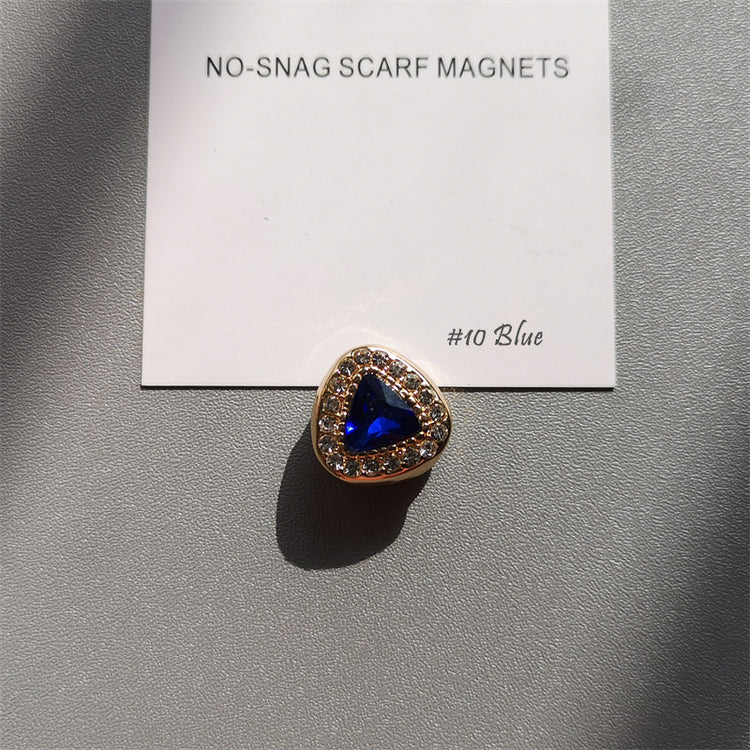 25SETS 15mm Hijab Pins With Diamond Magnetic Accessories
