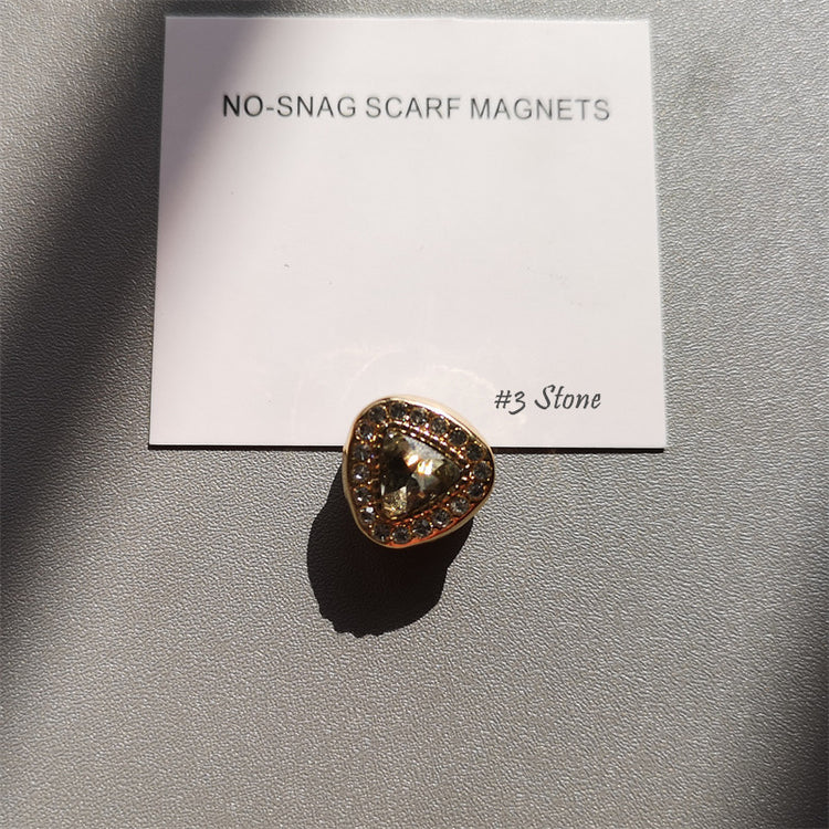 25SETS 15mm Hijab Pins With Diamond Magnetic Accessories