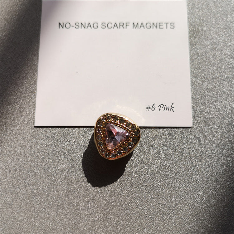 25SETS 15mm Hijab Pins With Diamond Magnetic Accessories