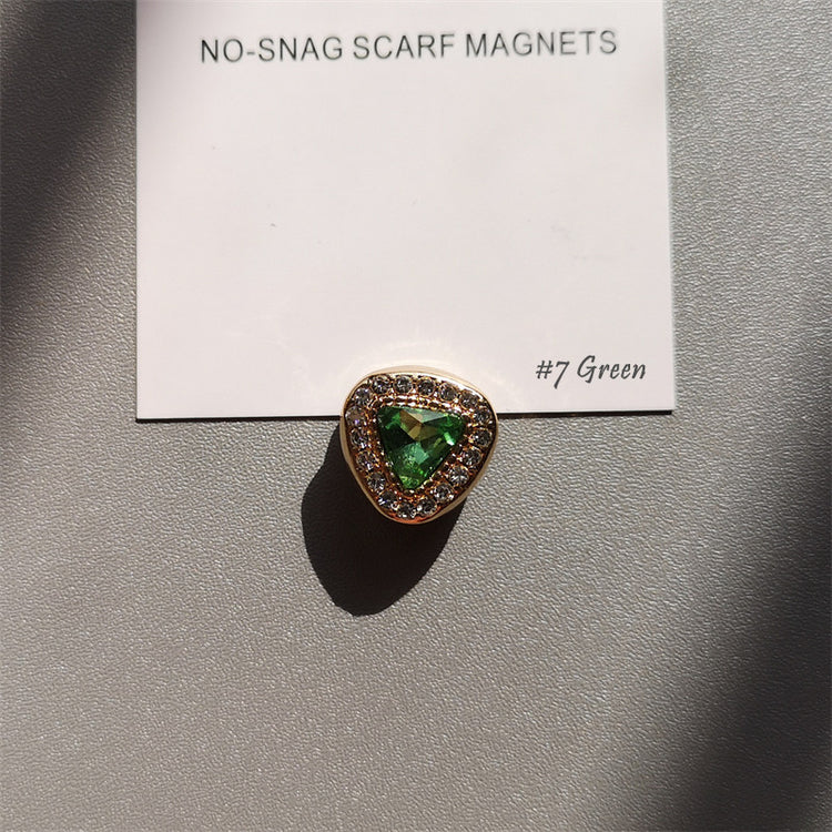 25SETS 15mm Hijab Pins With Diamond Magnetic Accessories