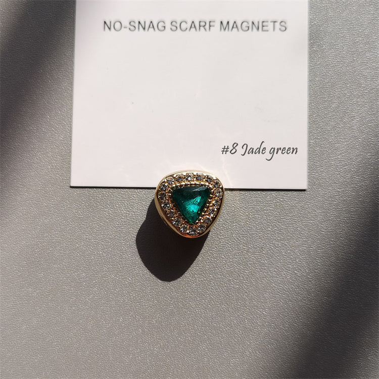 25SETS 15mm Hijab Pins With Diamond Magnetic Accessories