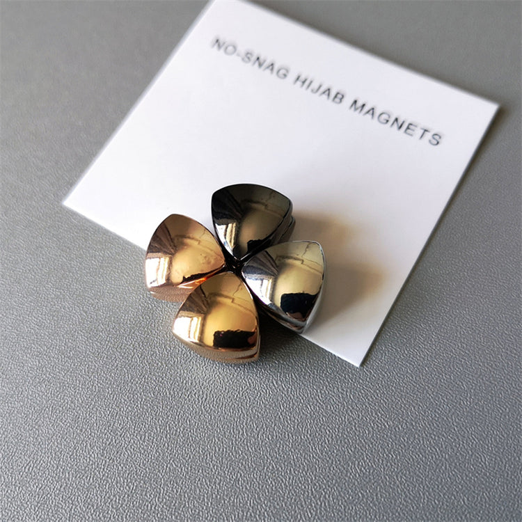 50SETS 12mm Hijab Pins Scarf Triangle Shape Magnetic Accessories