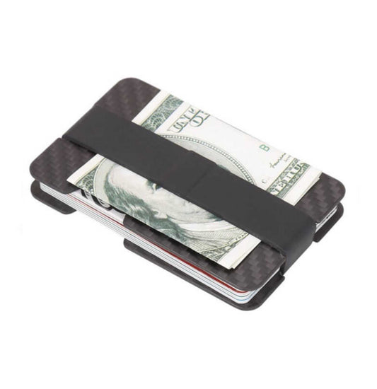20pcs Carbon Fiber Metal Wallet