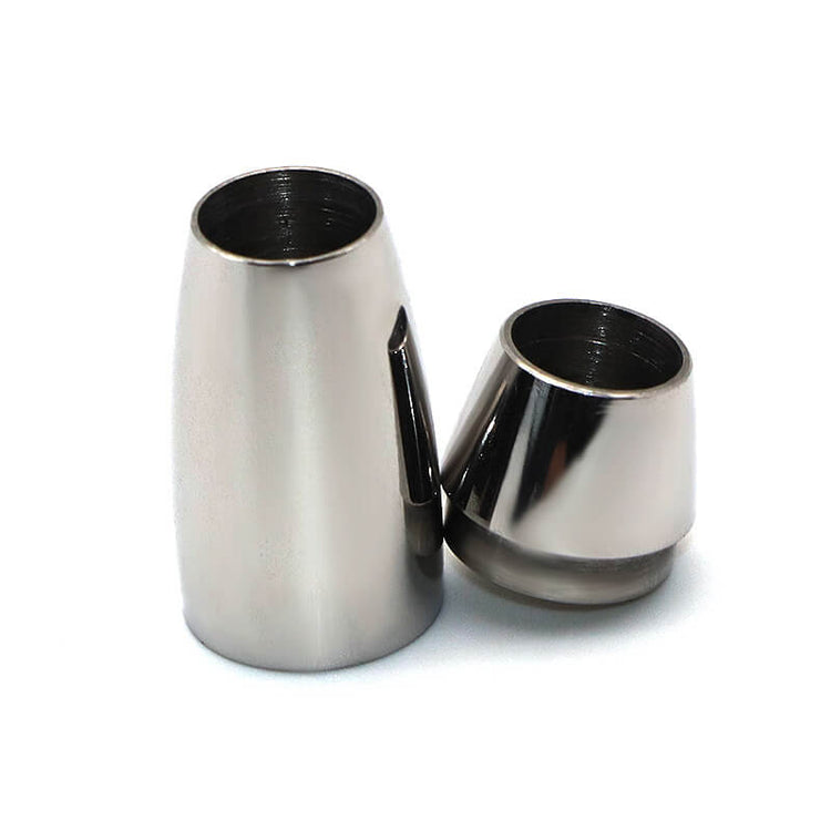 30pcs 25x19.5x8mm Bullet Shape Bracelet Magnetic Closures