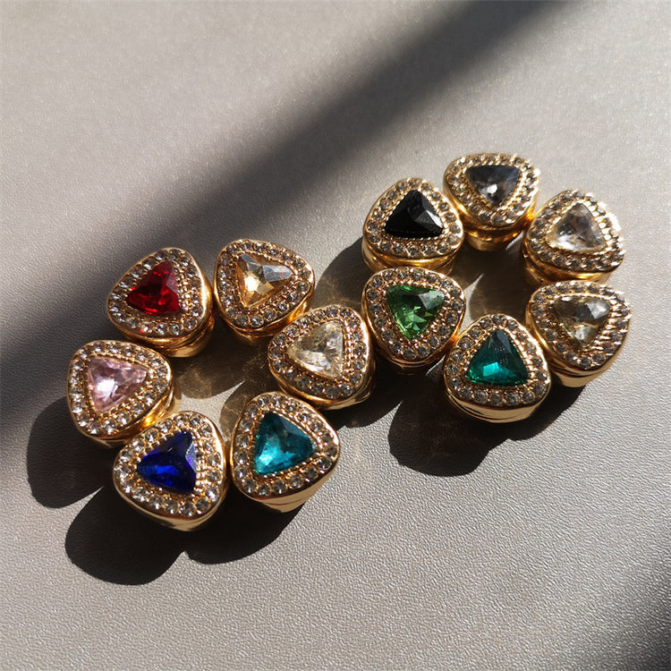 25SETS 15mm Hijab Pins With Diamond Magnetic Accessories