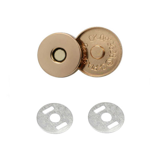 14x2mm Full Cover Magnetic Snaps (50-sets)