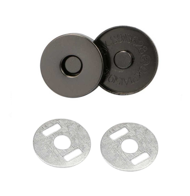 18x2mm Full Cover Magnetic Snaps (50-sets)