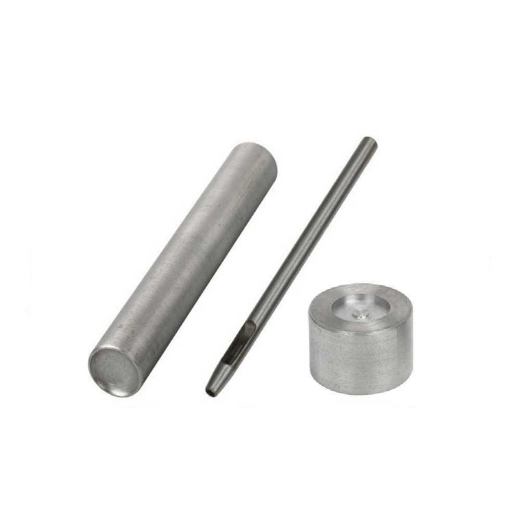 Hand Tooling For Single Rivet Magnetic Snap