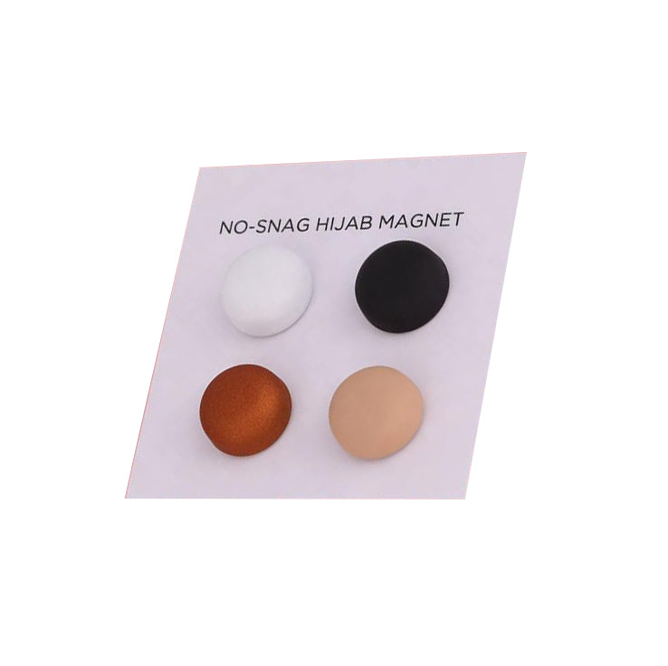 50SETS 12mm Hijab Pins Scarf Round Shape Magnetic Accessories