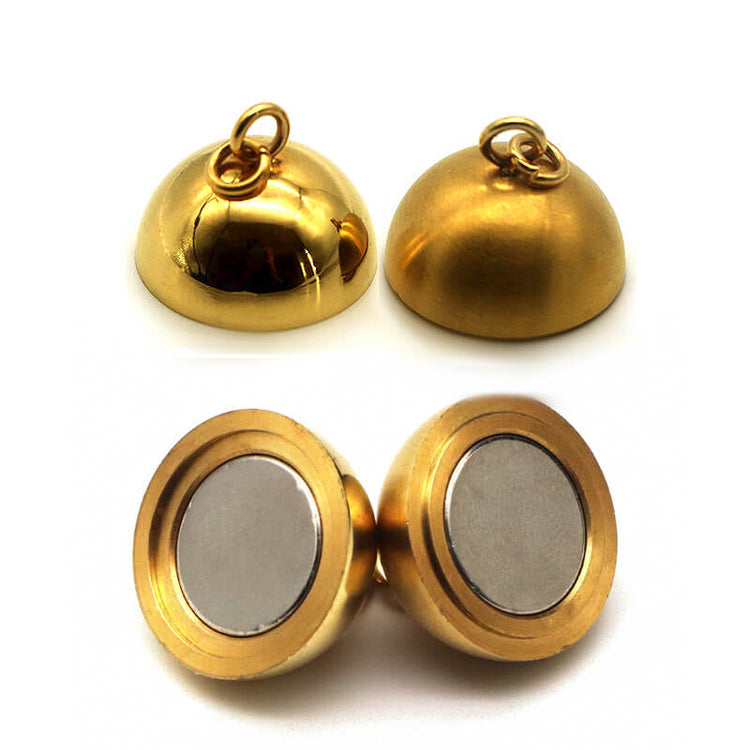 30pcs Ball Shape Bracelet Magnetic Closures