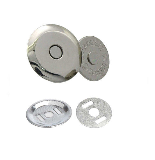 18mm Beveled Magnetic Snaps (50-sets)