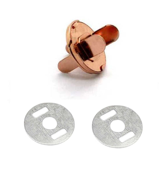 18x2mm Half Cover Magnetic Snaps (50-sets)