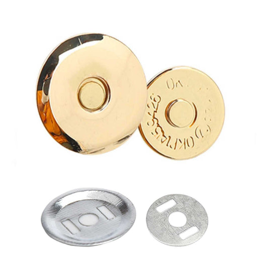 Gold Beveled Magnetic Snaps