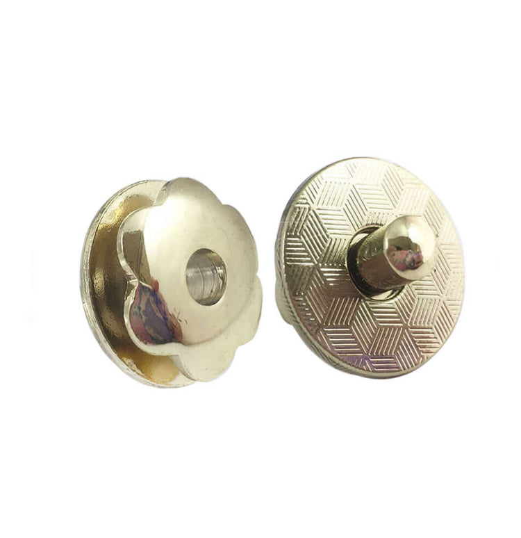 20mm Flower Shape Grommet Magnetic Snaps (50-sets)