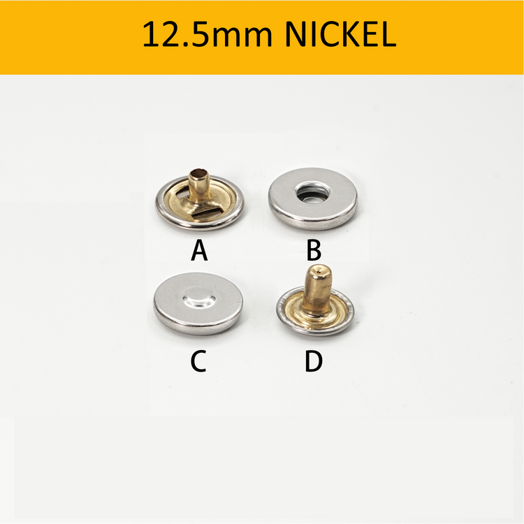 12.5mm Spring Magnetic Button (50SETS)