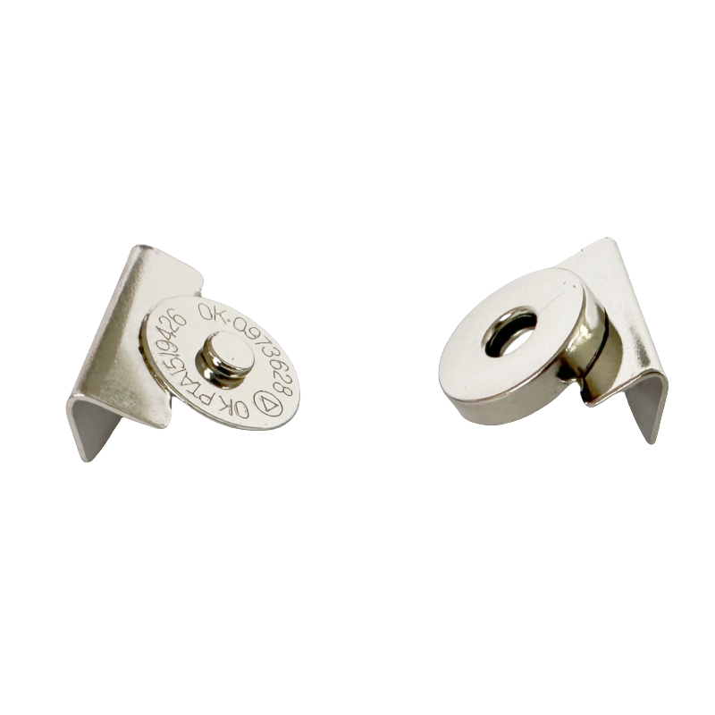 14x3.5mm NO Sew Magnetic Clip-On Snap (50-sets)