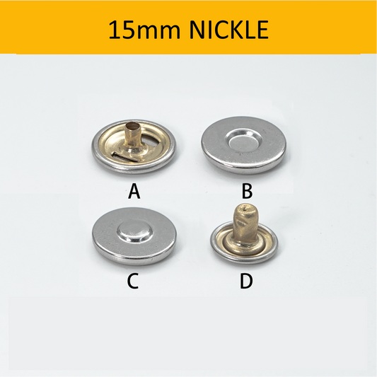 15mm Spring Magnetic Button (50SETS)