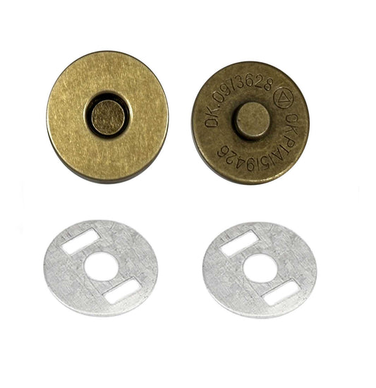 18x4.5mm Magnetic Snaps (50-sets)