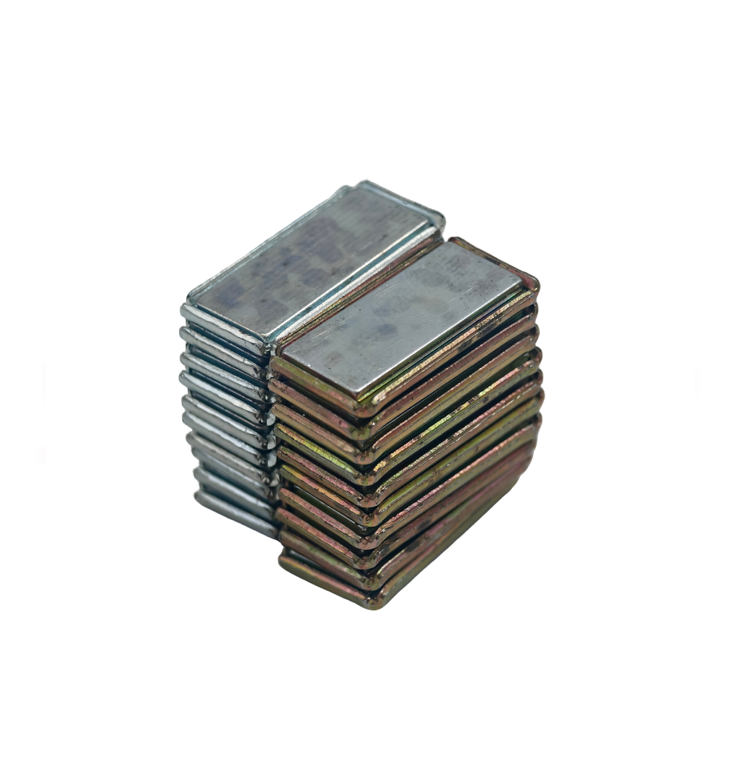 25SETS Invisible Sew Magnet Rectangular Shape Single Pole