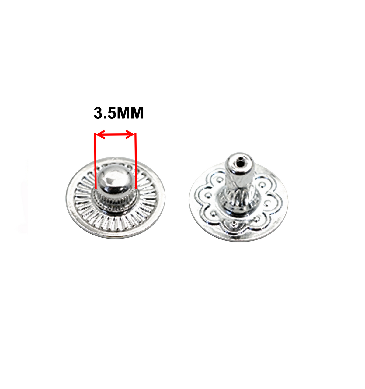 Electrode Snap Connector Set (Stud & Socket)