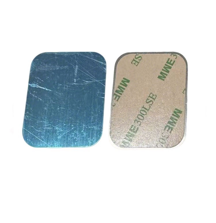 100pcs Adhesive Magnetic Metal Plates (Round & Square)【NO MAGNET】
