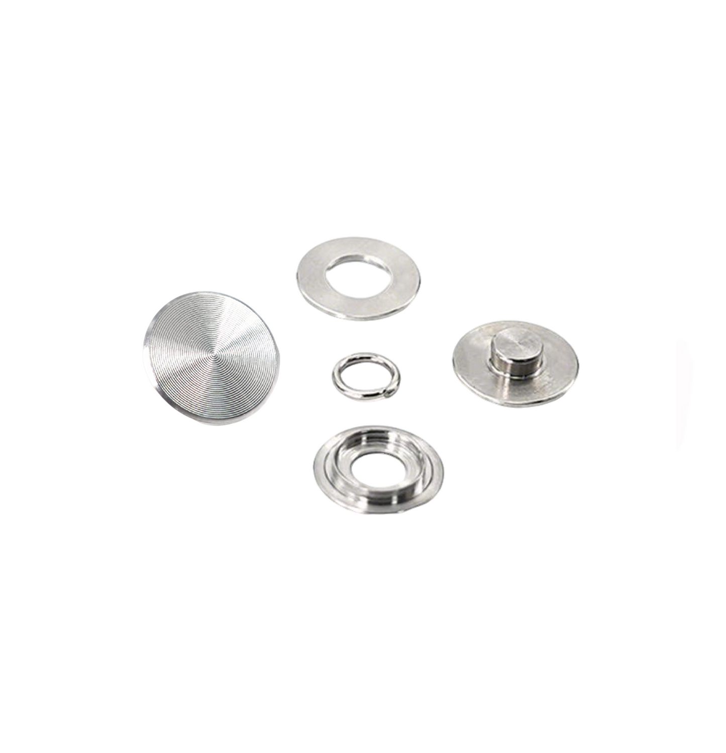 10.7mm Airtag Metal Button  (50SETS)