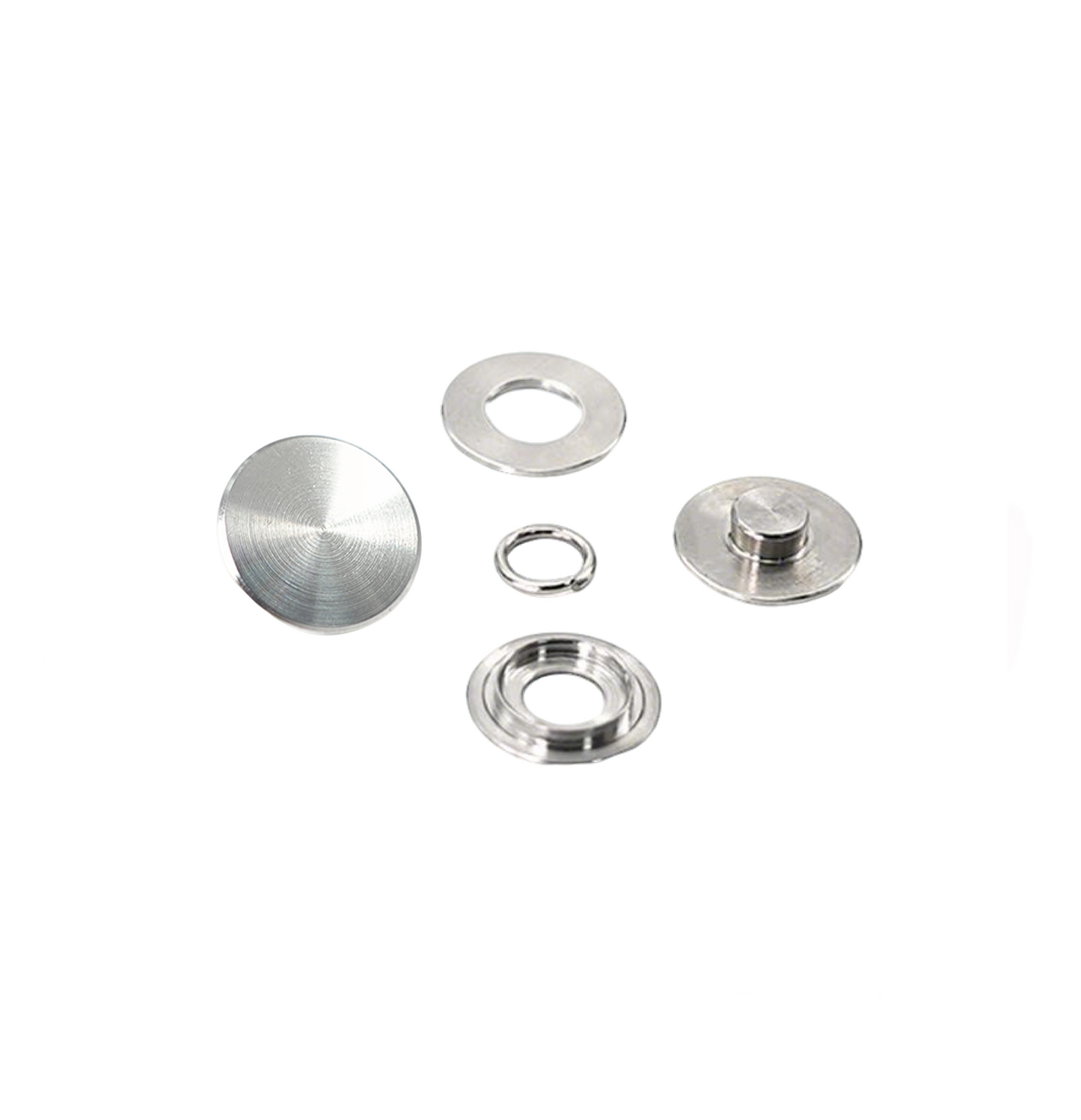 10.7mm Airtag Metal Button  (50SETS)