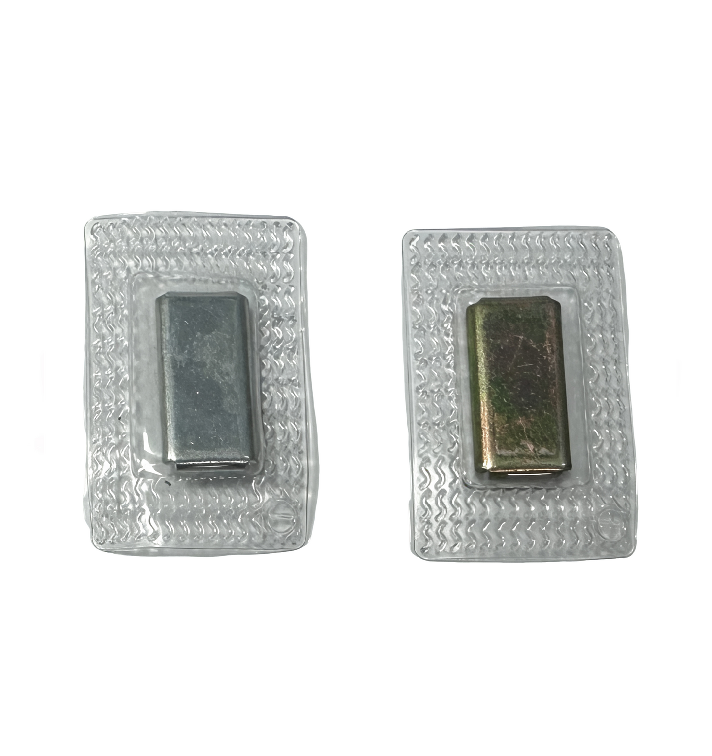 50 Pairs Invisible Sew Magnet Block Shape Single Pole