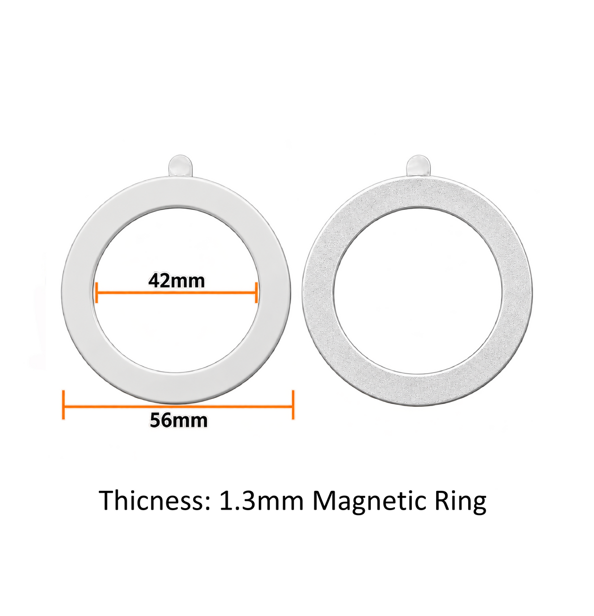 20pcs Plastic‑Encased Strong Magnetic Ring【WITH MAGNET】