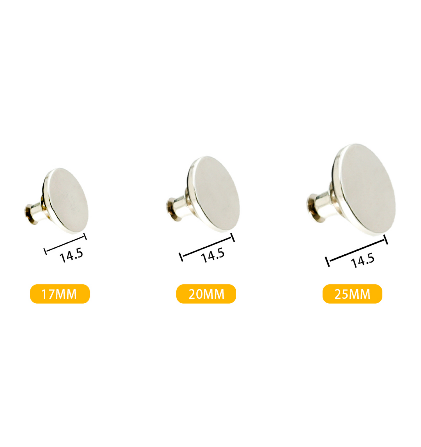 20sets Magnetic Curtain Clips with Tack, Curtain Weight Magnets, Drapery Closure Buckle for Light Leakage & Wind Proof