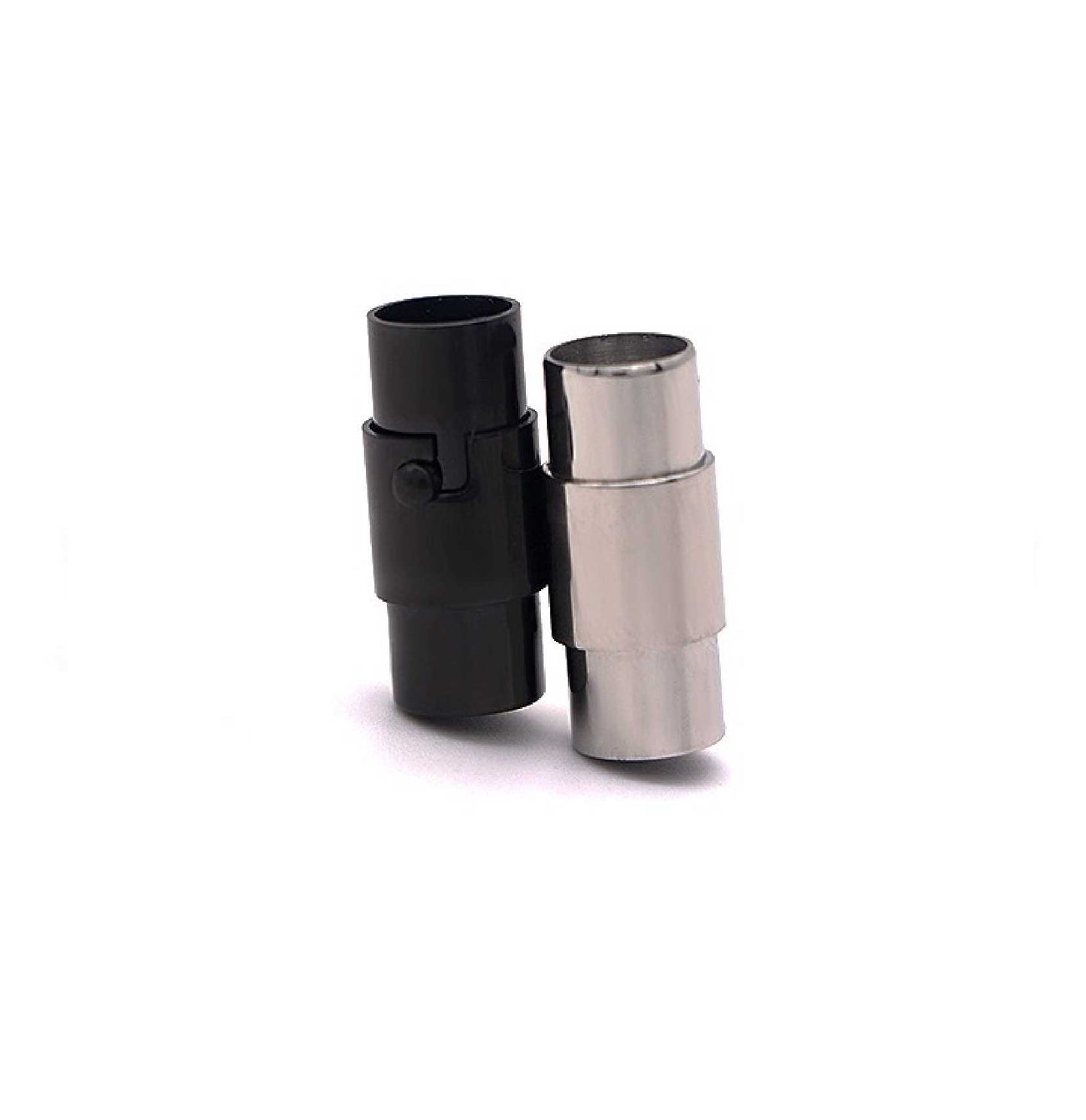 30pcs 18x6mm Cylinder Shape Bracelet Magnetic Closures