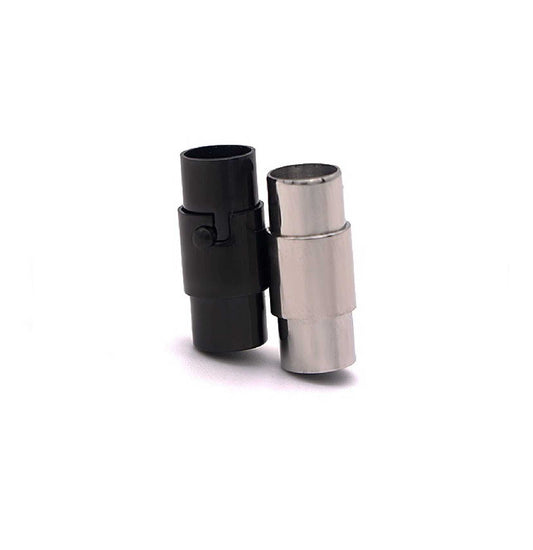 30pcs 18x6mm Cylinder Shape Bracelet Magnetic Closures