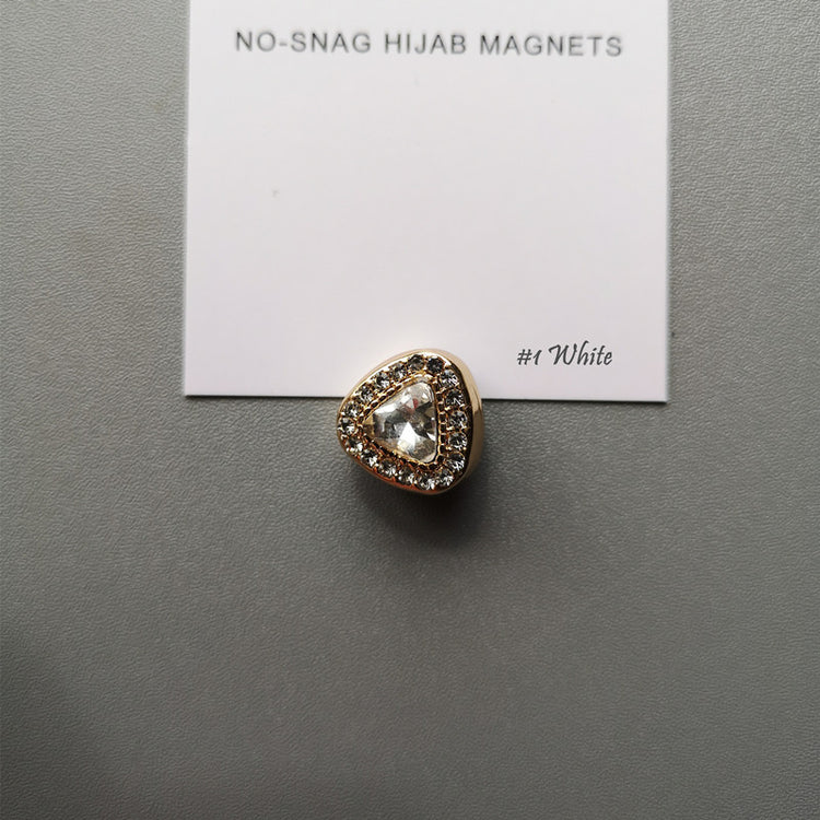 25SETS 15mm Hijab Pins With Diamond Magnetic Accessories