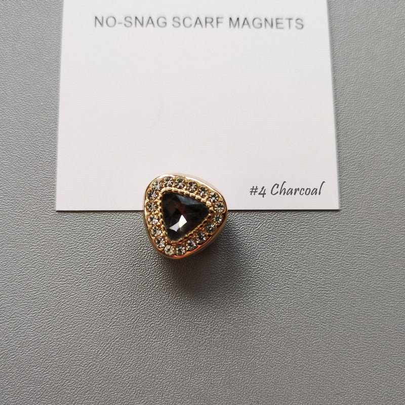 25SETS 15mm Hijab Pins With Diamond Magnetic Accessories