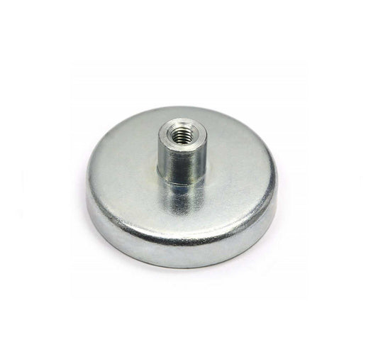 Pot Magnet With Internal Threaded Stem