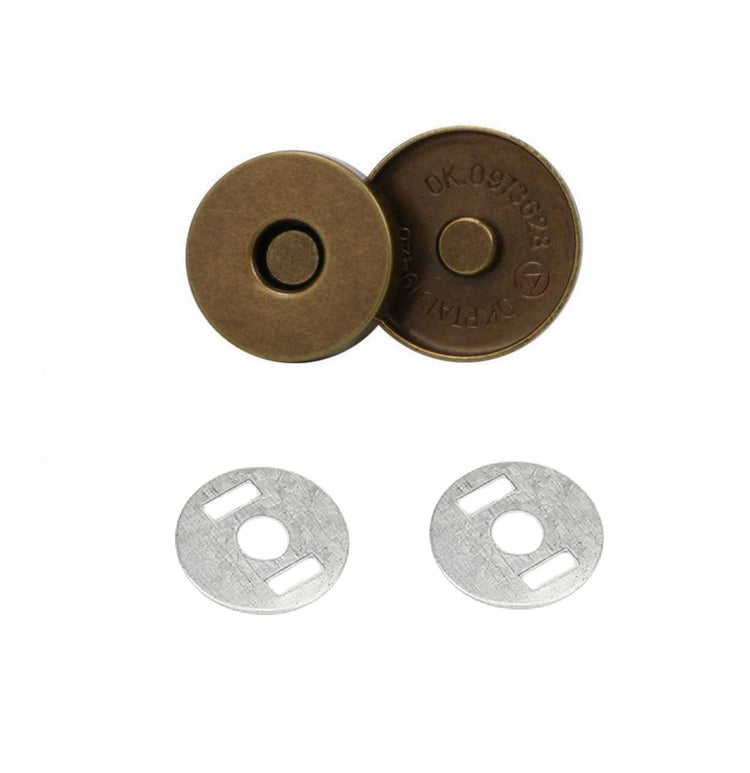 14x2mm Full Cover Magnetic Snaps (50-sets)