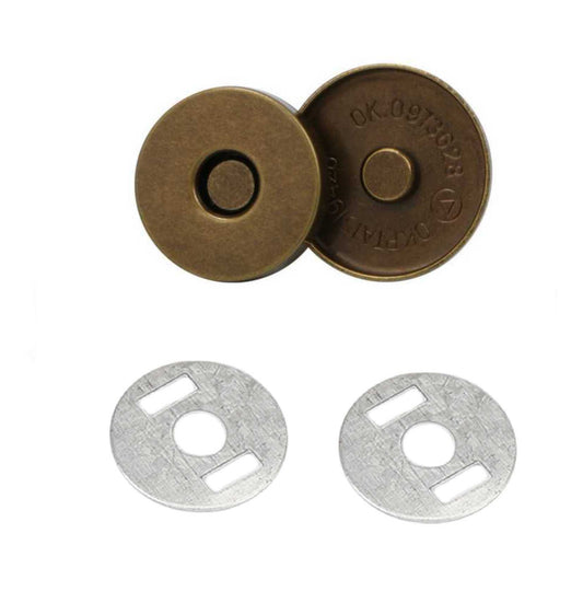 18x2mm Full Cover Magnetic Snaps (50-sets)
