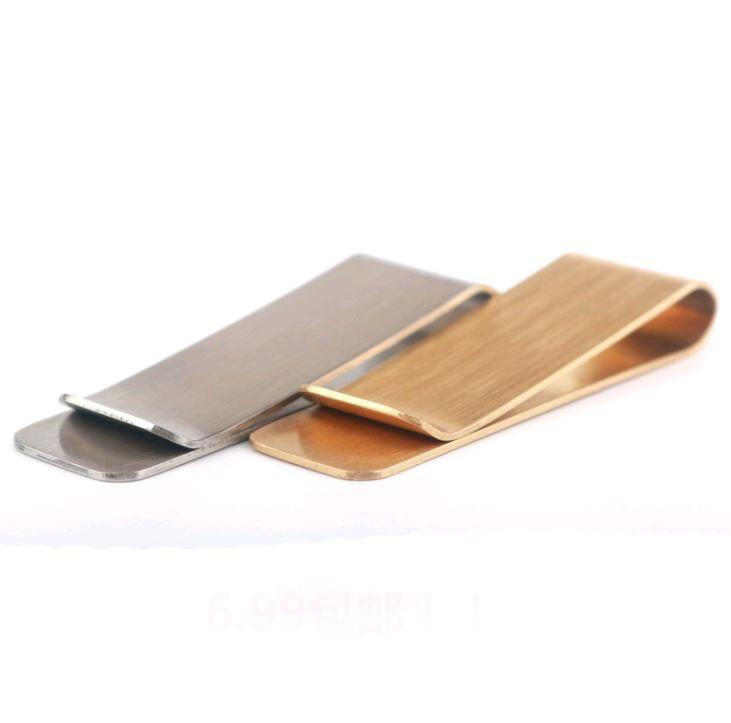 50PCS 70x17mm Stainless Steel Money Clip