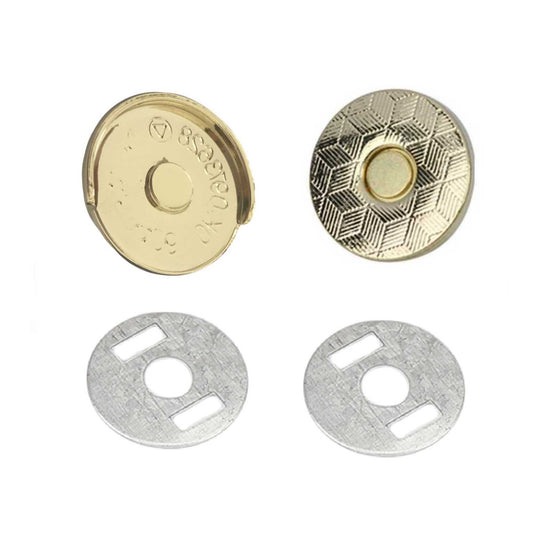 18x2mm 3/4 Half Cover Magnetic Snaps (50-sets)