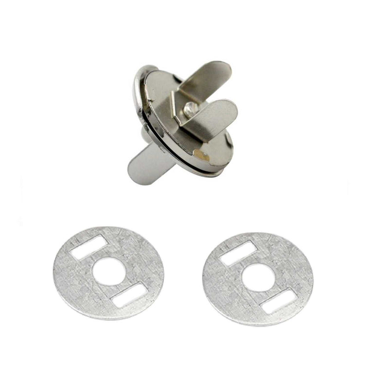 18x2mm Half Cover Magnetic Snaps (50-sets)