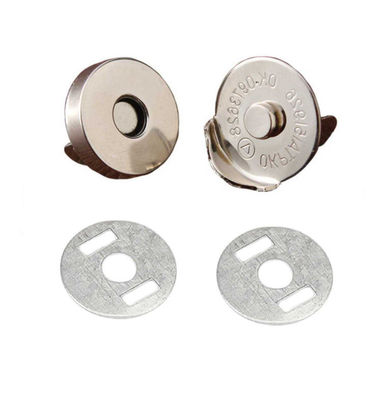 18x4.5mm Half Cover Magnetic Snaps (50-sets)