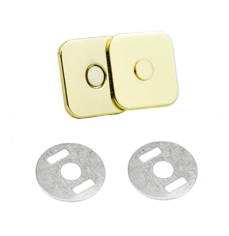 18x2mm Square Magnetic Snaps (50-sets)
